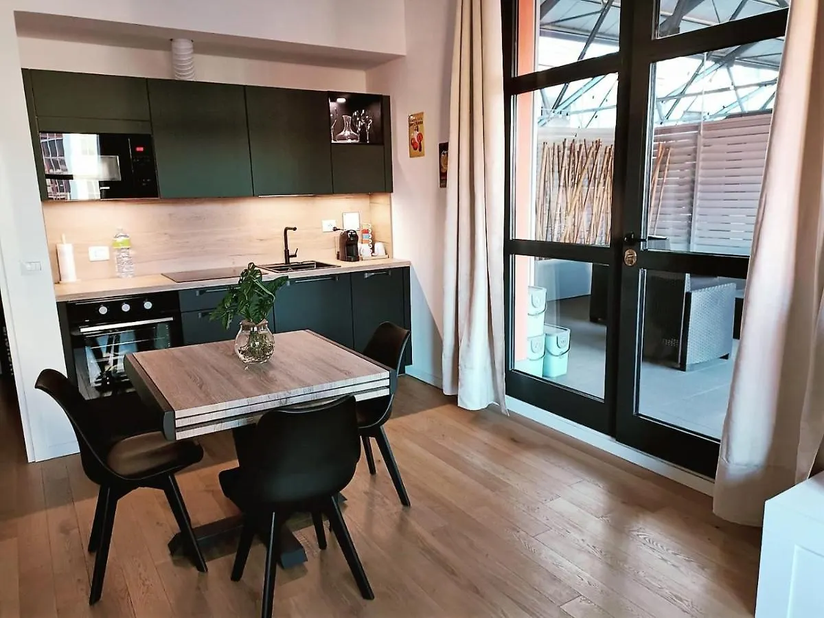 Apartmán Nuovo Loft Con Terrazzo M2 Ieo Humanitas Bocconi Navigli Milán